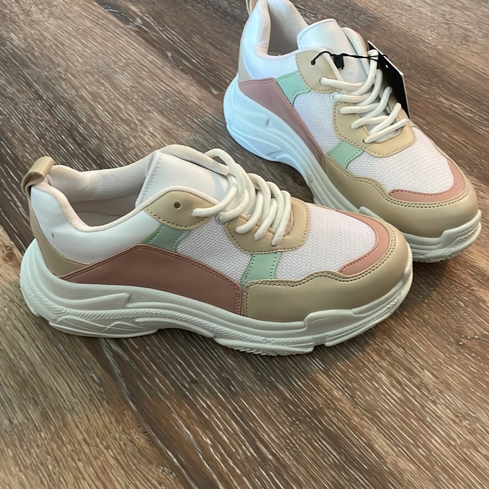 Brand new shoes.